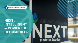 Introducing NEXT  Industrial dehumidifier by Airwatergreen [upl. by Initirb814]