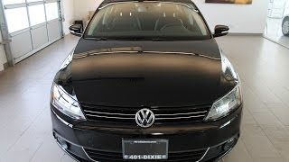 2014 Volkswagen Jetta TDI 20 Highline Review [upl. by Rosemonde239]