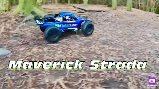 Maverick Strada DT Flux RC Desert Truck Hobbywing Max10 [upl. by Jew]