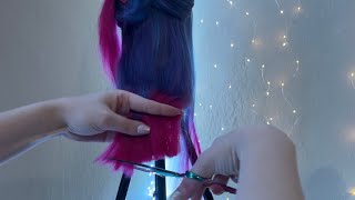 ASMR Hair Cutting No Talking [upl. by Don631]