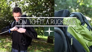 How to Fit a Rucksack [upl. by Assilac]