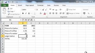 How to Make Excel 2010 formulas calculate automatically [upl. by Hnirt]