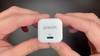 Anker PowerPort III 20W USBC Fast Charger  Silent Unboxing [upl. by Alyssa]