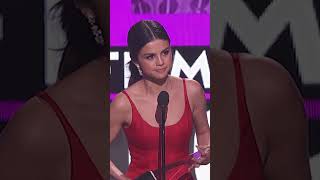 Selena Gomezs 2016 AMAs acceptance speech Still gives us chills ✨ AMAs50 [upl. by Xanthe]