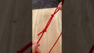 Adjustable sliding knot for bracelet Double slider  Simple step by step tutorial shorts [upl. by Naelcm]