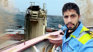 The most TERRIFYING Life At Sea Video Ship in DEADLY STORM [upl. by Ginelle432]