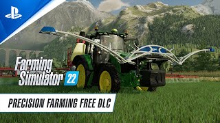 Farming Simulator 22  Precision Farming DLC Trailer  PS5 PS4 [upl. by Healion562]