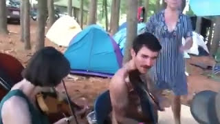 Ducks on a Millpond  Ira Bernstein Becky Hill Miss Moonshine Mt Airy Fiddlers Convention [upl. by Davina]