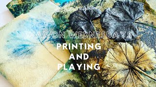 Wax on Wednesdays Printing and Playing [upl. by Algy]