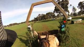 Wild Oats winning cross country round at 2013 Werribee Horse Trials 3 [upl. by Yllim693]