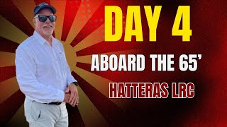 Day 4 aboard the 65’ Hatteras LRC Unbelievable fuel issues from Nassau to Marathon Boat Yard [upl. by Baptist]