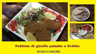 fettine di girello panate e fritte [upl. by Viccora]