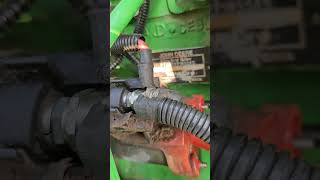 John Deere Tractor 5055E starter removal [upl. by Hsaniva]