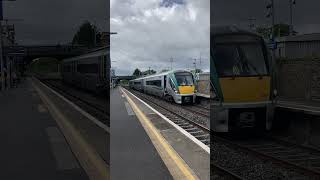 Irish rail class 22000  newbridge train irishrail railway ireland [upl. by Hyozo]