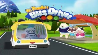 Dr Panda Bus Driver Play iPhone and iPad best kids apps [upl. by Narmak970]