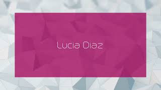 Lucia Diaz  appearance [upl. by Dnarud]