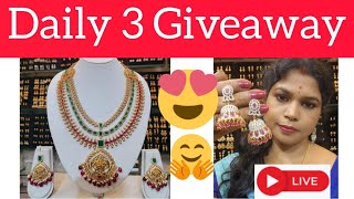 giveaway 3 Gifts 🎁 🎁 🎁  FashionPassion Jewellery [upl. by Ylesara865]