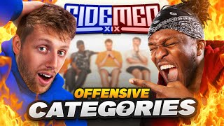 SIDEMEN OFFENSIVE CATEGORIES [upl. by Inor748]