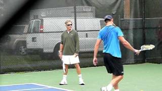 Andy Roddick tennis practice [upl. by Elinnet]