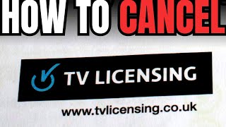 How To CANCEL TV LICENCE StepByStep BBC [upl. by Onaimad]