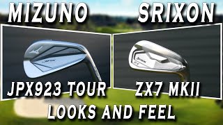 Mizuno JPX923 Tour vs Srixon ZX7 MKII Irons [upl. by Niessuh]