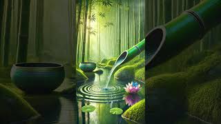 TibetanBowls amp Bamboo Water Sounds Healing Meditation for Inner Calm bamboowatersounds relaxing [upl. by Noryt]