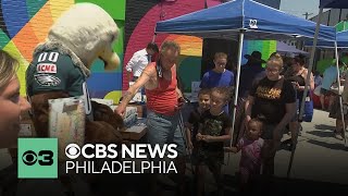 Special guests help kick off summer meal program for kids in Philadelphia [upl. by Little]