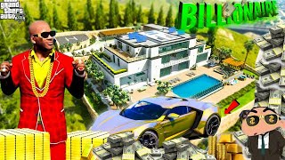 POOR NEWSPAPER MAN BECOME SUPER BILLIONAIRE MAN IN GTA5  SfxOP [upl. by Leksehc]