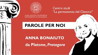 Anna Bonaiuto  da Platone quotProtagoraquot [upl. by Ecile718]