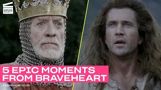 5 Epic Moments From Braveheart [upl. by Annig811]