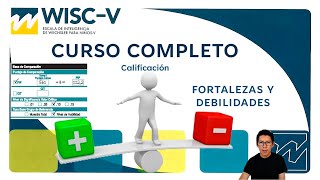 19 WISC V Fortalezas y Debilidades Calificación [upl. by Dulci]