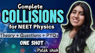 Collisions  Neet 2025  One Shot  Theory  Questions  PYQs [upl. by Hedvah56]