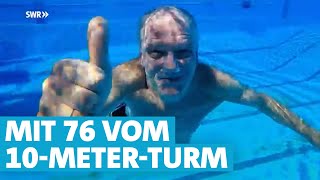 Mit 76 Jahren ein Köpper vom 10MeterBrett [upl. by Seldun466]