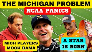 THE MICHIGAN PROBLEM TENNESSEE FOOTBALL  ALABAMA FOOTBALL OHIO STATE FOOTBALL VOLS FOOTBALL [upl. by Smukler126]