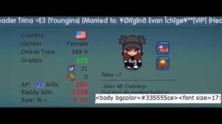 Graal Classic Status Background Codes [upl. by Marilou]