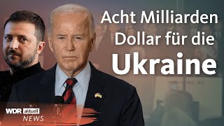 USA versprechen der Ukraine mehr Hilfe Selenskyj spricht von quotSiegesplanquot  WDR Aktuelle Stunde [upl. by Garbe]