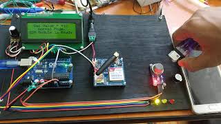 Gas Leakage Detector using GSM SIM900A amp Arduino [upl. by Kotto]