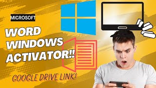 KMSPICO MICROSOFT WINDOWS AND WORD ACTIVATOR  GOOGLE DRIVE LINK [upl. by Delaine882]