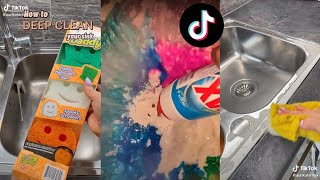 ASMR Sink Cleaning TikTok Compilation [upl. by Stringer896]