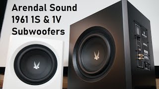 Arendal Sound 1961 Subwoofer Review Discussion [upl. by Analat176]