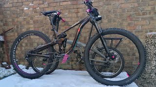 Walkie not Talkie Kona Process 134 full suspension bike [upl. by Onimixam]