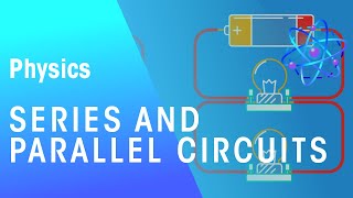 Series and Parallel Circuits  Electricity  Physics  FuseSchool [upl. by Akirrehs]