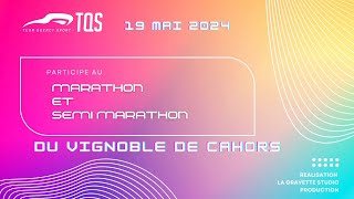 Marathon et SemiMarathon du Vignoble de CAHORS [upl. by Toby]