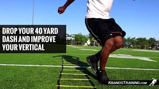 Increase Your 40 Yard Dash With Kbands Speed Training Bands [upl. by Cohette]