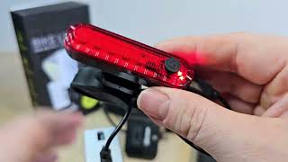 VASTFIRE BIKE LIGHT 5000 LUMENS 🔦 UNBOXING FIRST TEST [upl. by Josepha]