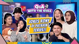 Rony Si Pelawak Handal Hingga Salma Mau Jadi Bidan Paul yang bisa QnA With Idol  Episode 2 [upl. by Yniffit]