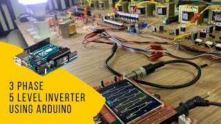 3 Phase 5 Level inverter using arduino [upl. by Llertram]