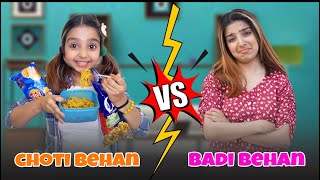 World War of Siblings  Badi Behen Vs Choti Behen  jagritikhurana [upl. by Adia]