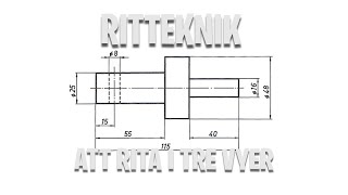 Ritteknik  Att rita i tre vyer [upl. by Aicina]