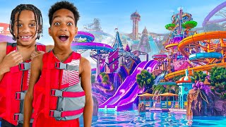 WE WENT TO THE CRAZIEST WATER PARK IN THE WORLD [upl. by Aysab]